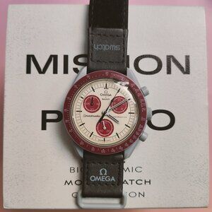 🥝Swatch X Omega Moonswatch Mission To Pluto